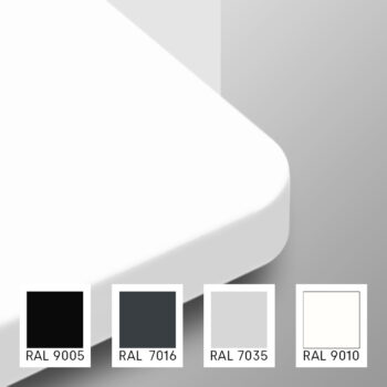 Fensterbank aus Holz nach Maß in RAL7016, RAL 9005, RAL 7035, RAL 9010