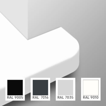 Fensterbank aus Holz nach Maß in RAL7016, RAL 9005, RAL 7035, RAL 9010